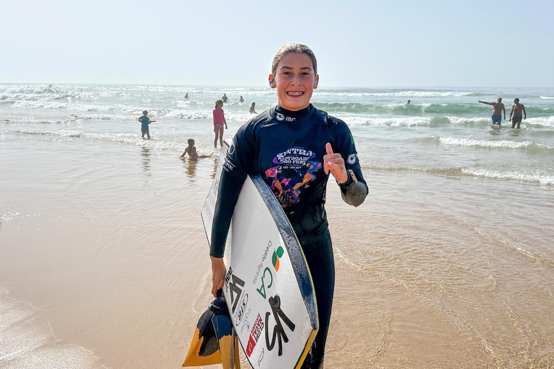 Luana Dourado - Praia Grande - Sintra Bodyboard Festival 2026 - Journée 6