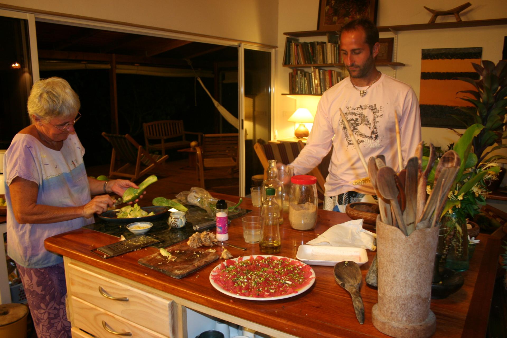 Miam miam, on se régale chez marie - Raiatea - Polynésie française