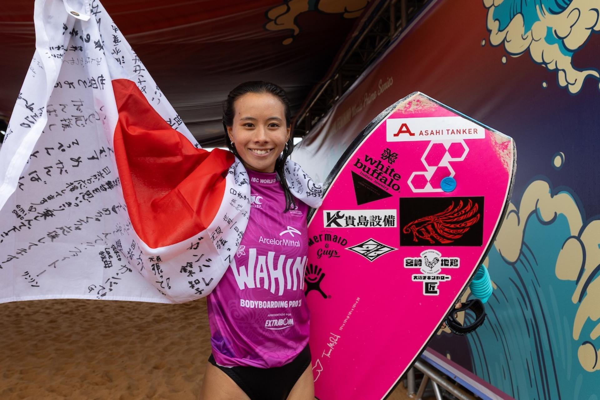 Namika Yamashita - Praia do Solemar - ArcelorMittal Wahine Bodyboard Pro 2026 - Journée 5