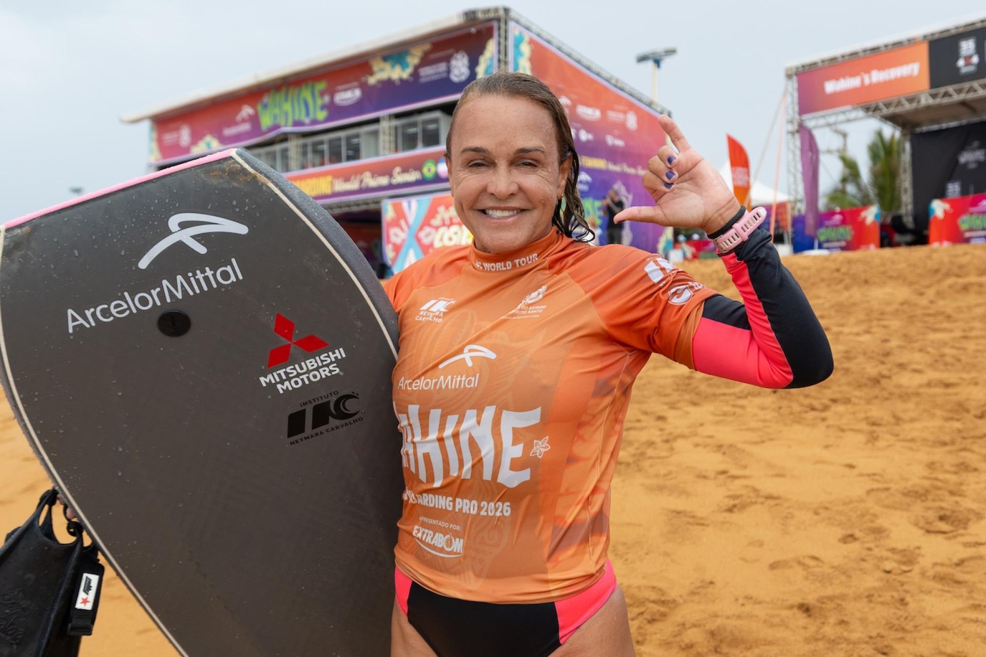 Neymara Carvalho - Praia do Solemar - ArcelorMittal Wahine Bodyboard Pro 2026 - Journée 5