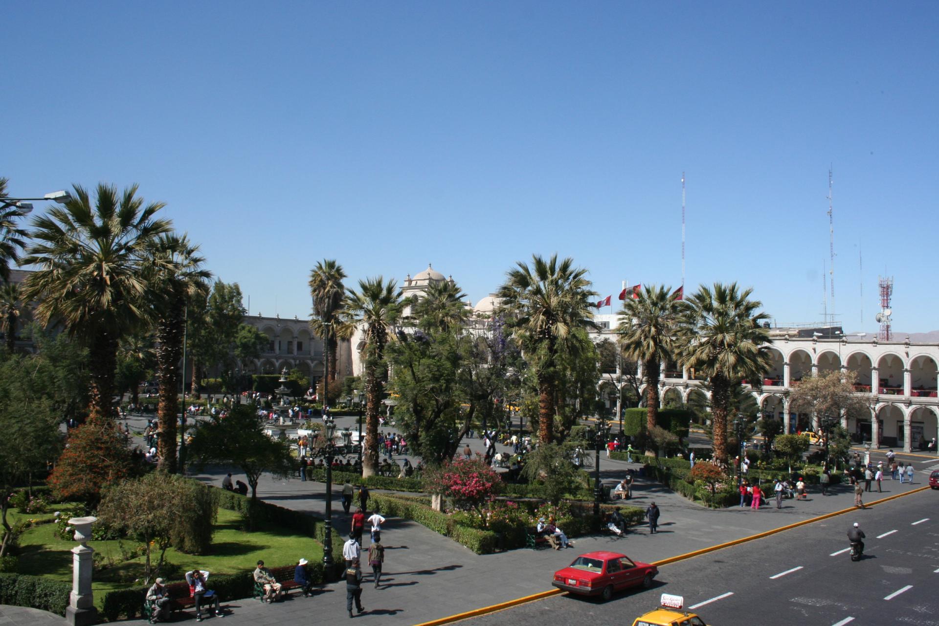 Plaza de arma - Arequipa - Pérou