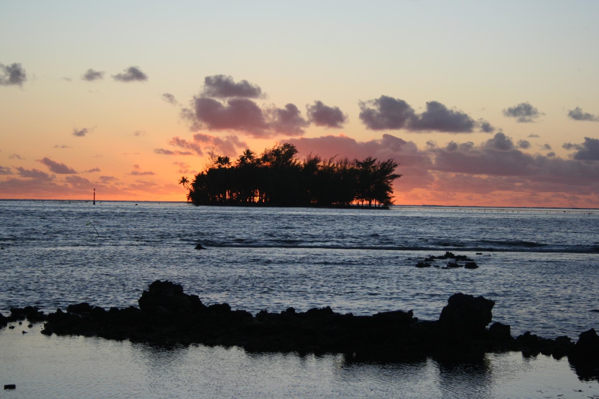 Sunset - Raiatea - Polynésie française