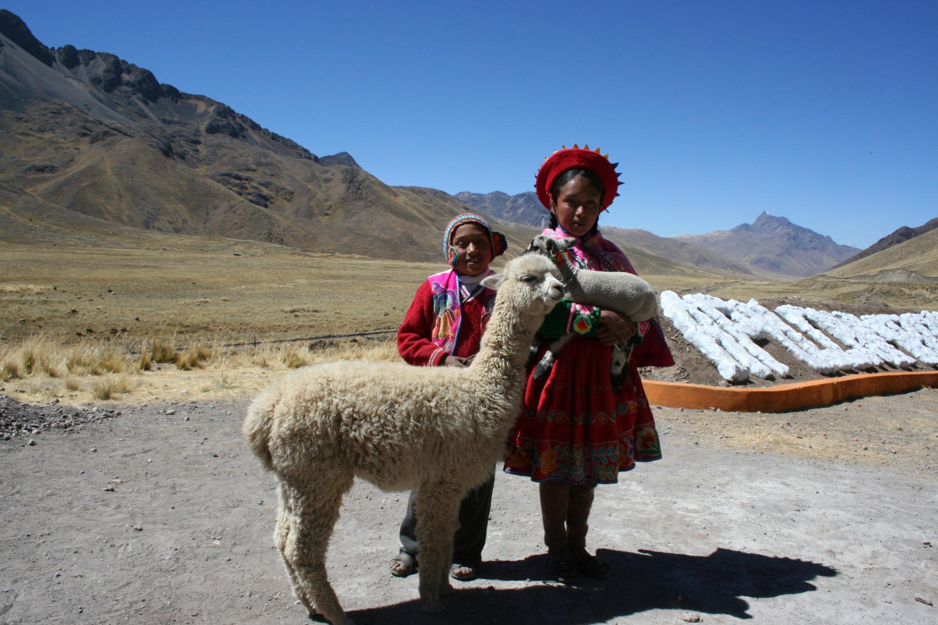 Sur la route de Cuzco - Pérou