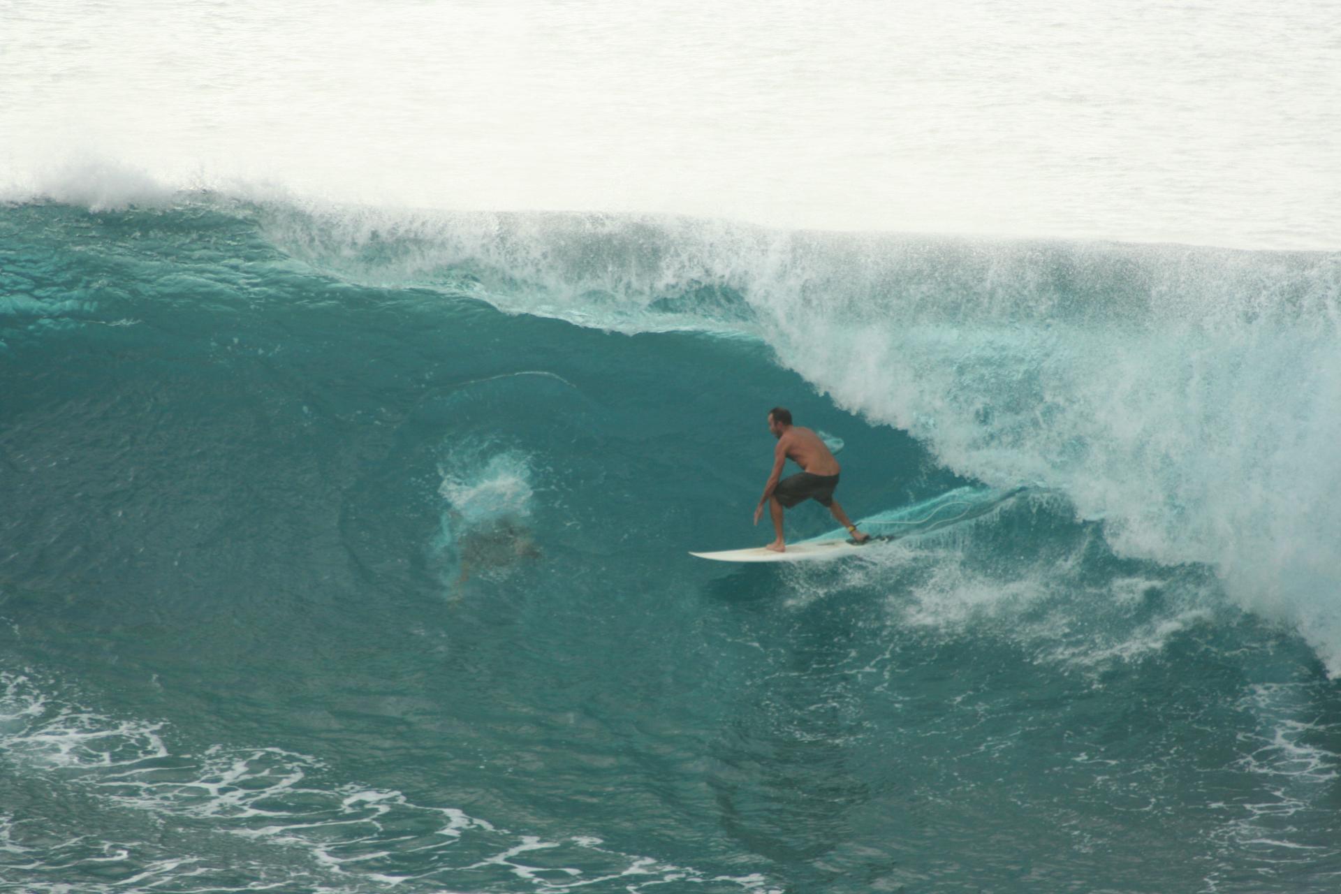 Surfeur - Honolua Bay - Maui - Hawaii