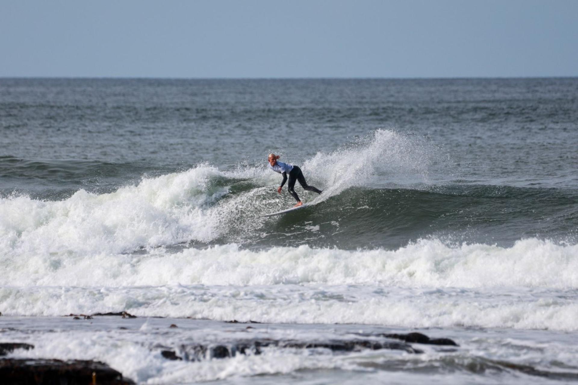 Une compétitrice - The Peak - EuroSurf Junior 2026 - Journée 3