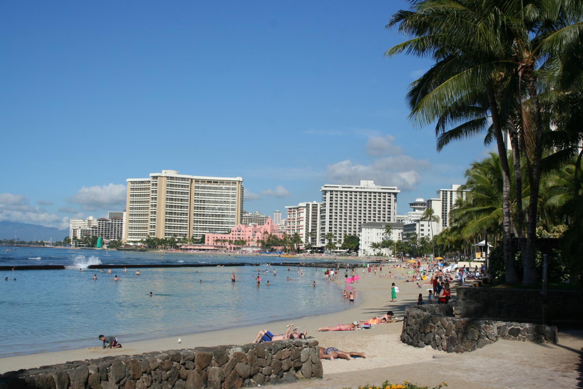 Waikiki beach - Hawaii