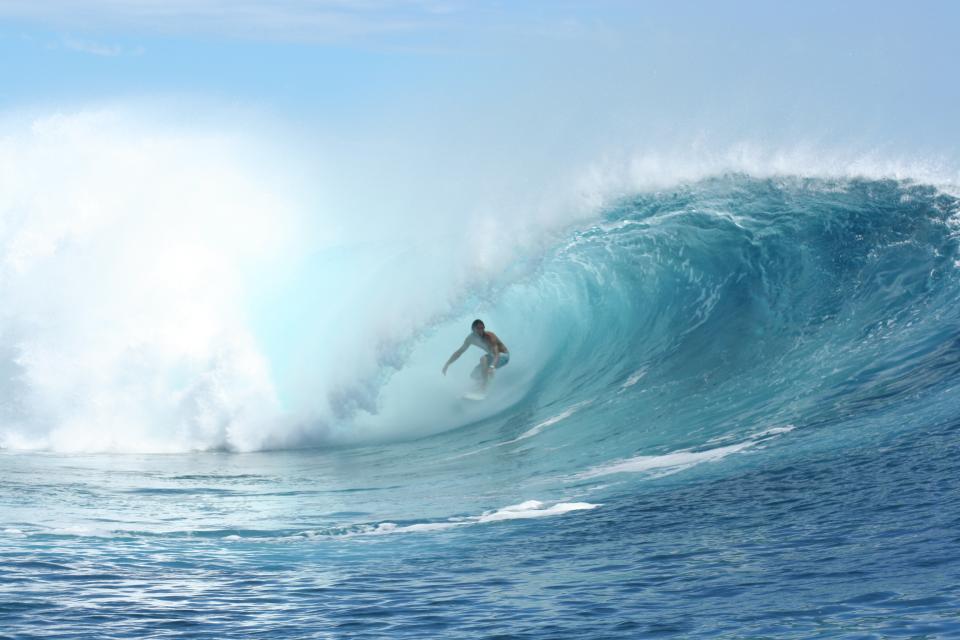 Teahupoo en compagnie de Jamie O'Brien et Maya Gabeira !