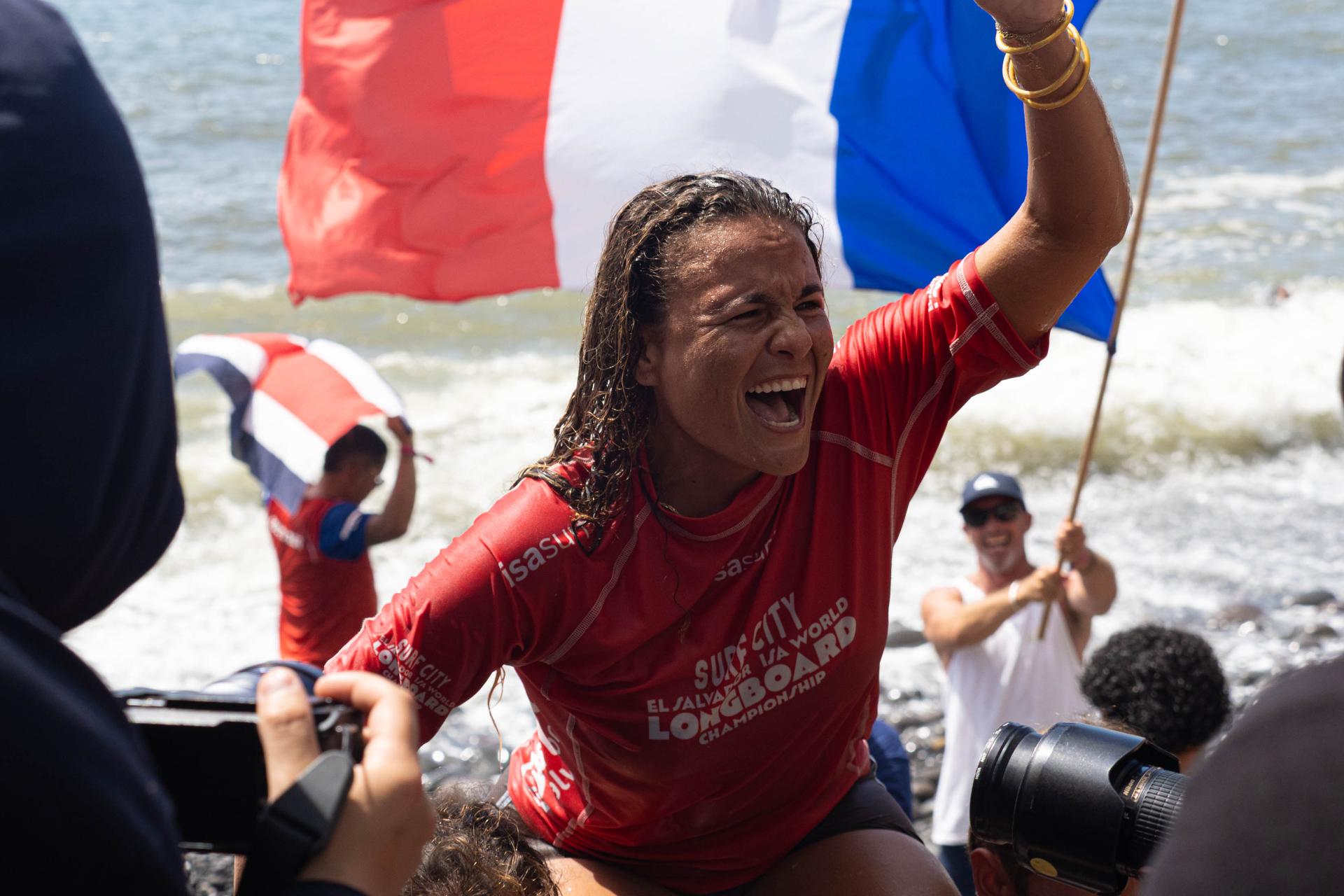 Alice Lemoigne - El Sunzal - Surf City El Salvador ISA World Longboard Championship 2026 - Journée 6