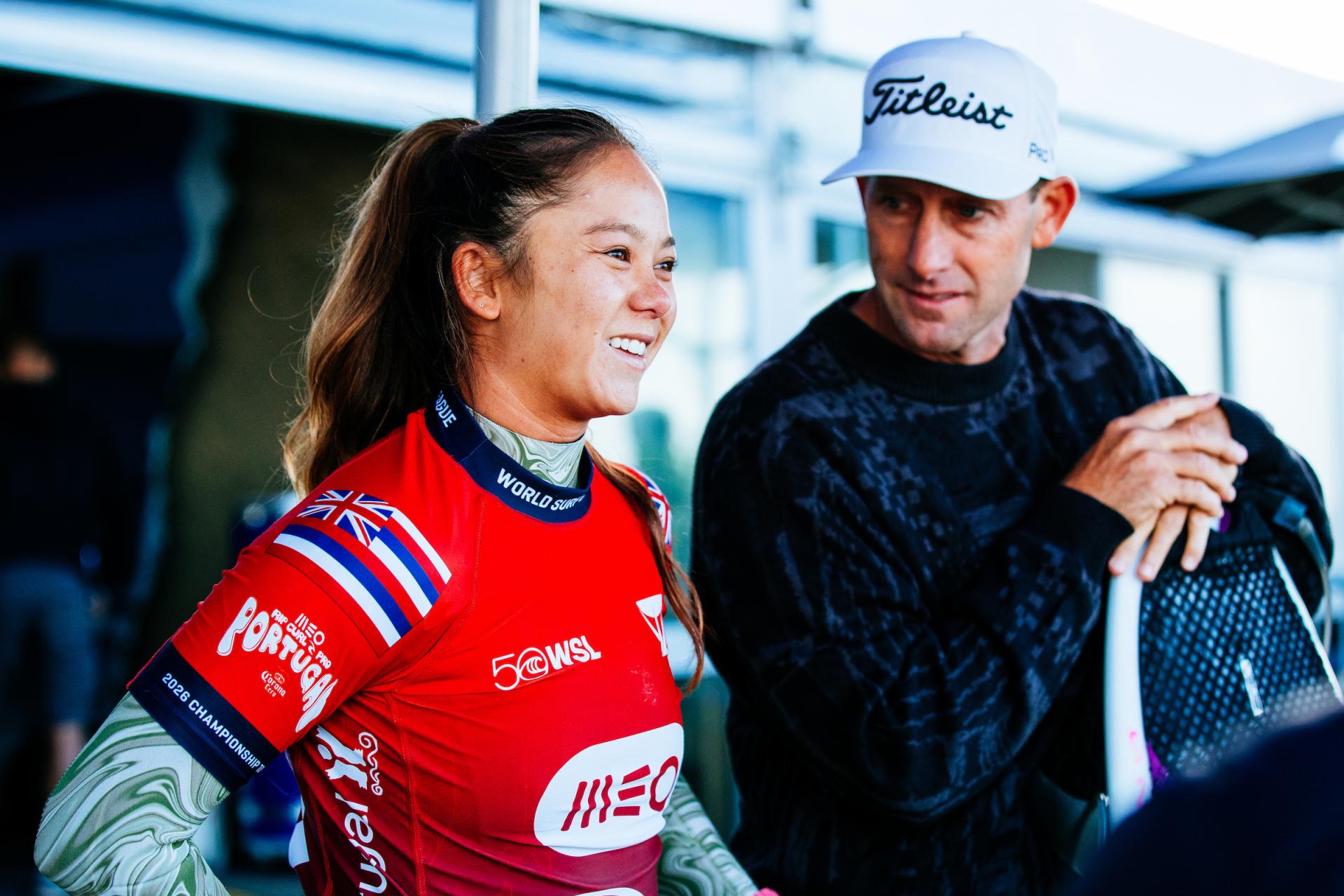 Bettylou Sakura Johnson - Supertubos - MEO Rip Curl Pro Portugal 2026 - Journée 4