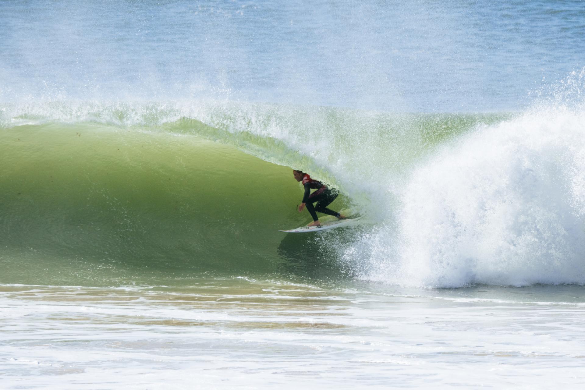 Caitlin Simmers - Supertubos - MEO Rip Curl Pro Portugal 2026 - Journée 1