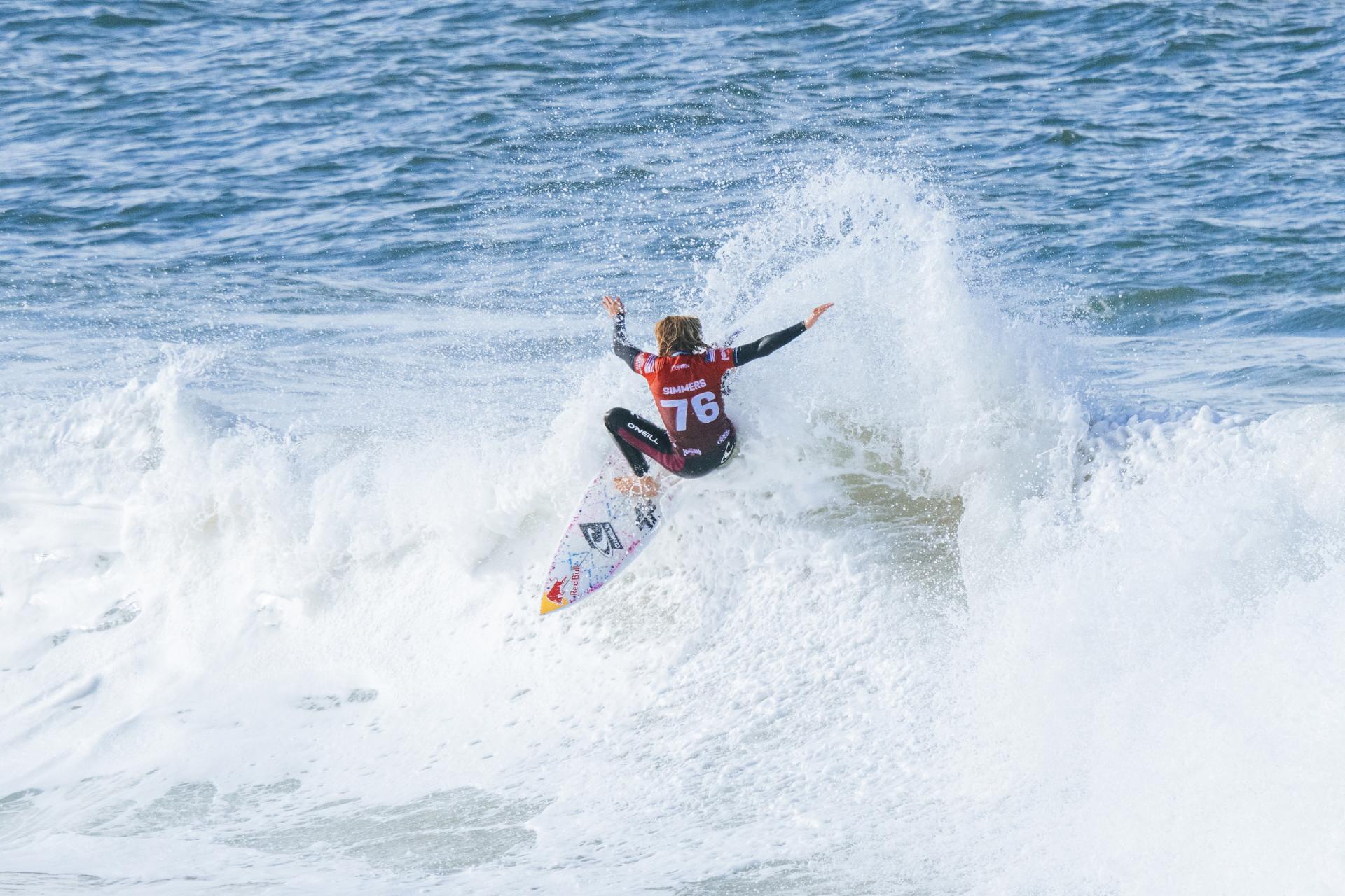 Caitlin Simmers - Supertubos - MEO Rip Curl Pro Portugal 2026 - Journée 2