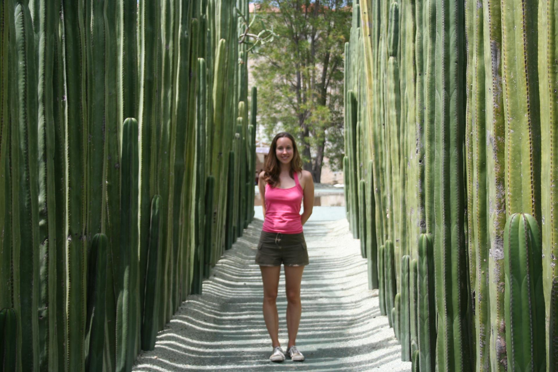 Emilie - Jardin Botanique - Oaxaca - Mexique