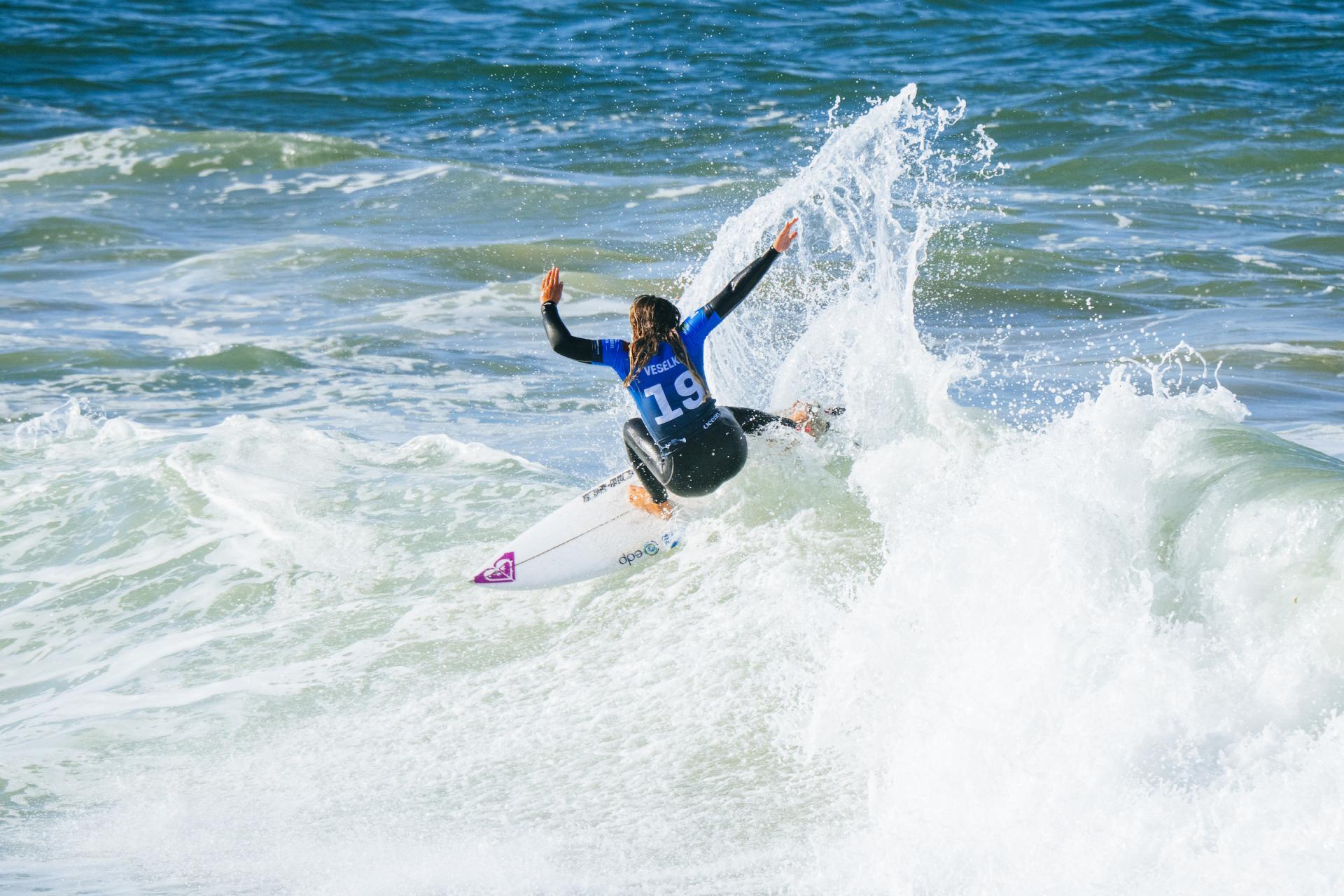 Francisca Veselko - Supertubos - MEO Rip Curl Pro Portugal 2026 - Journée 2