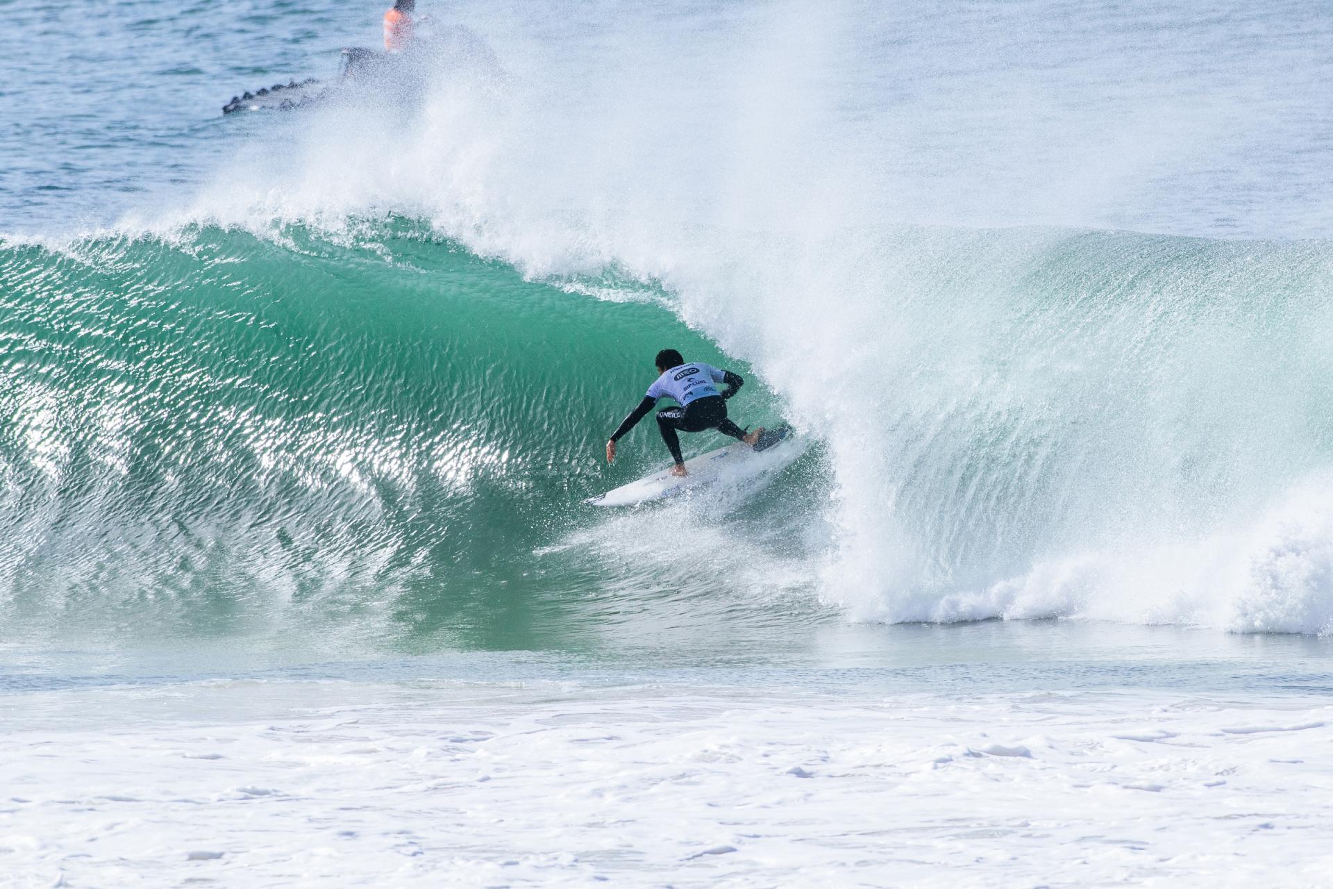 Guilherme Ribeiro - Supertubos - MEO Rip Curl Pro Portugal 2026 - Journée 1