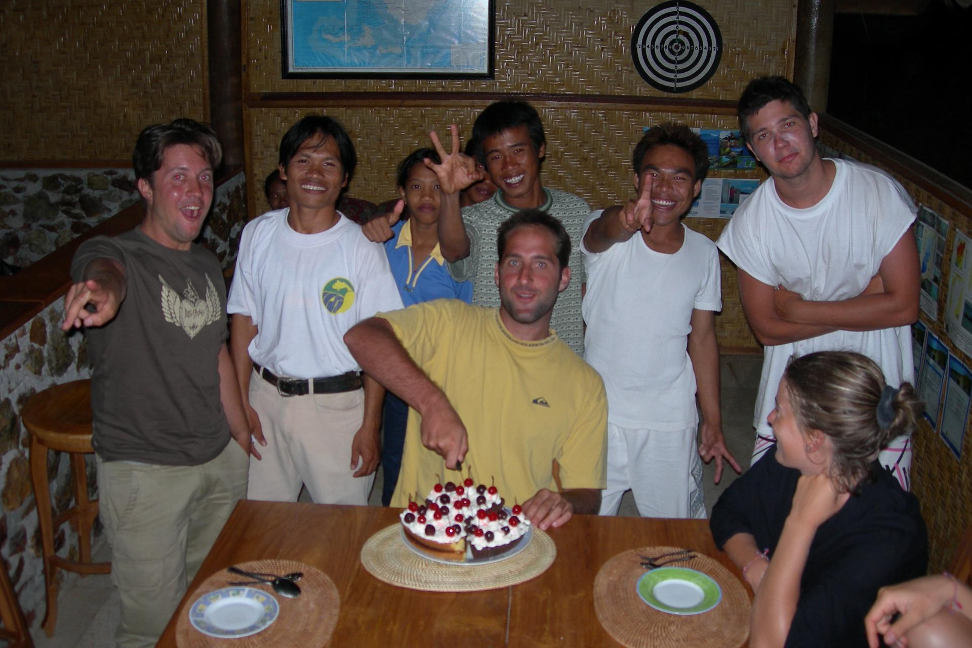 Joyeux anniversaire - Ekas - Lombok - Indonésie
