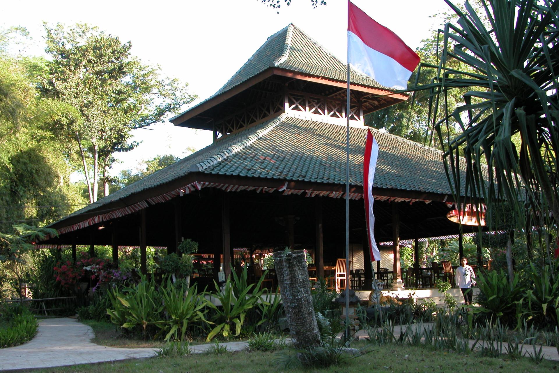 La cantine - Bobby's surf camp - Java - Indonésie