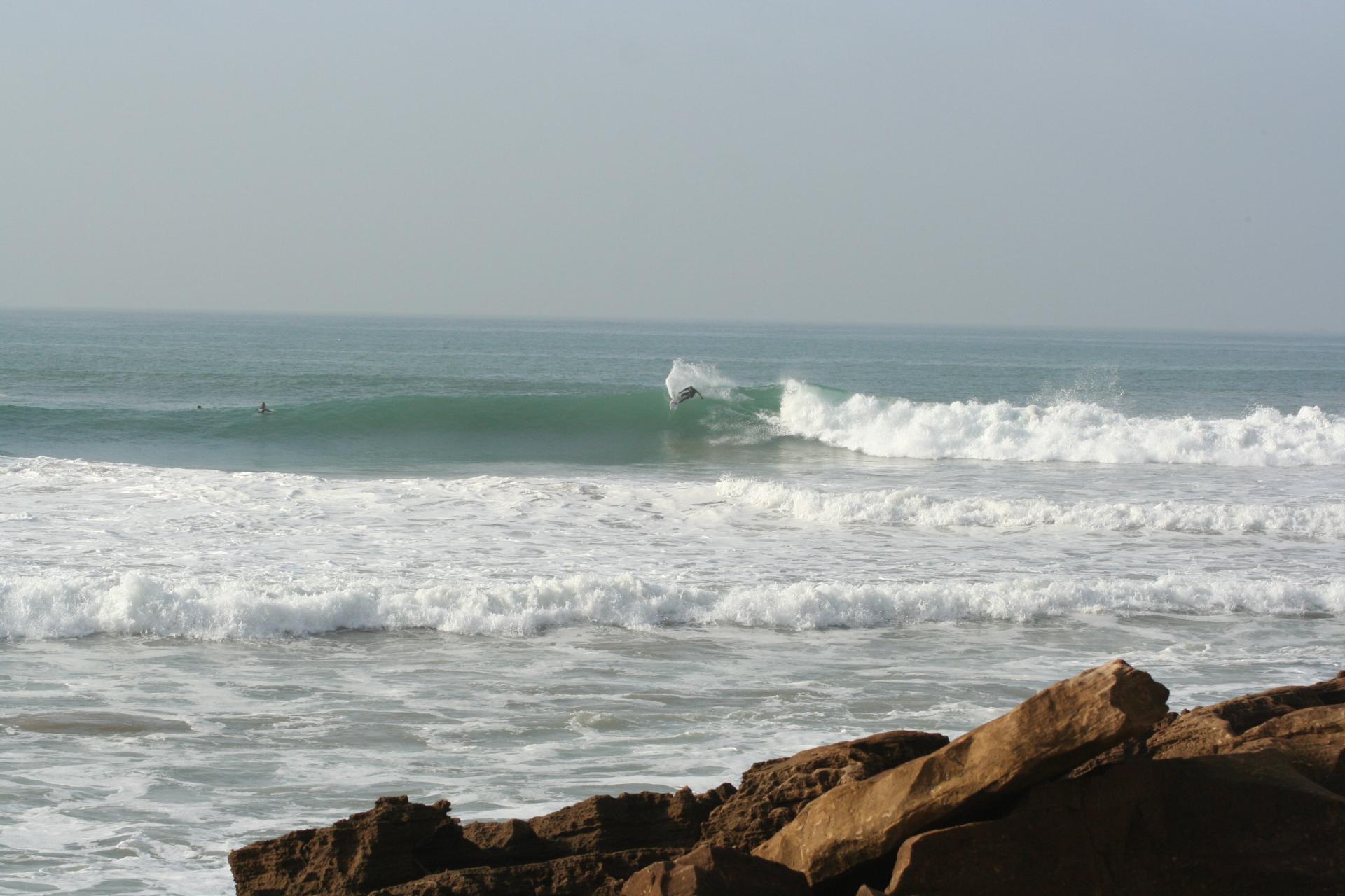 La gerbe - La Pointe des Ancres - Taghazout - Maroc