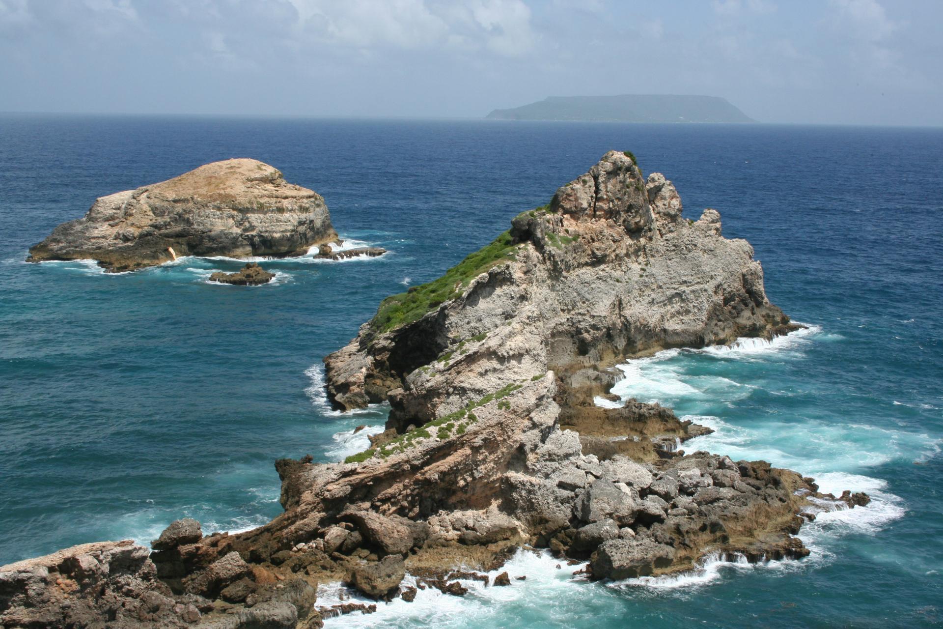 La pointe des châteaux - Guadeloupe