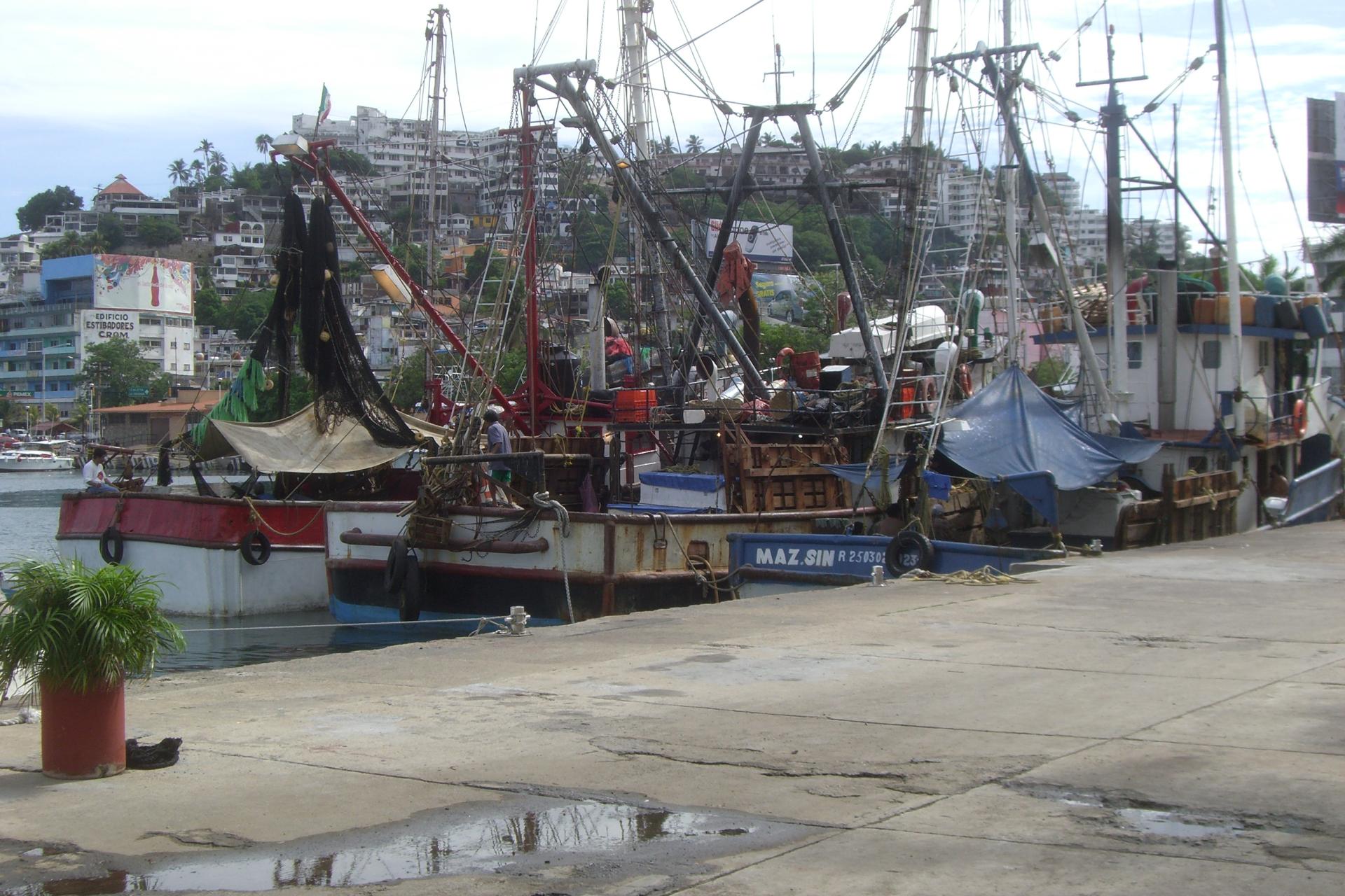 Le port - Acapulco - Mexique
