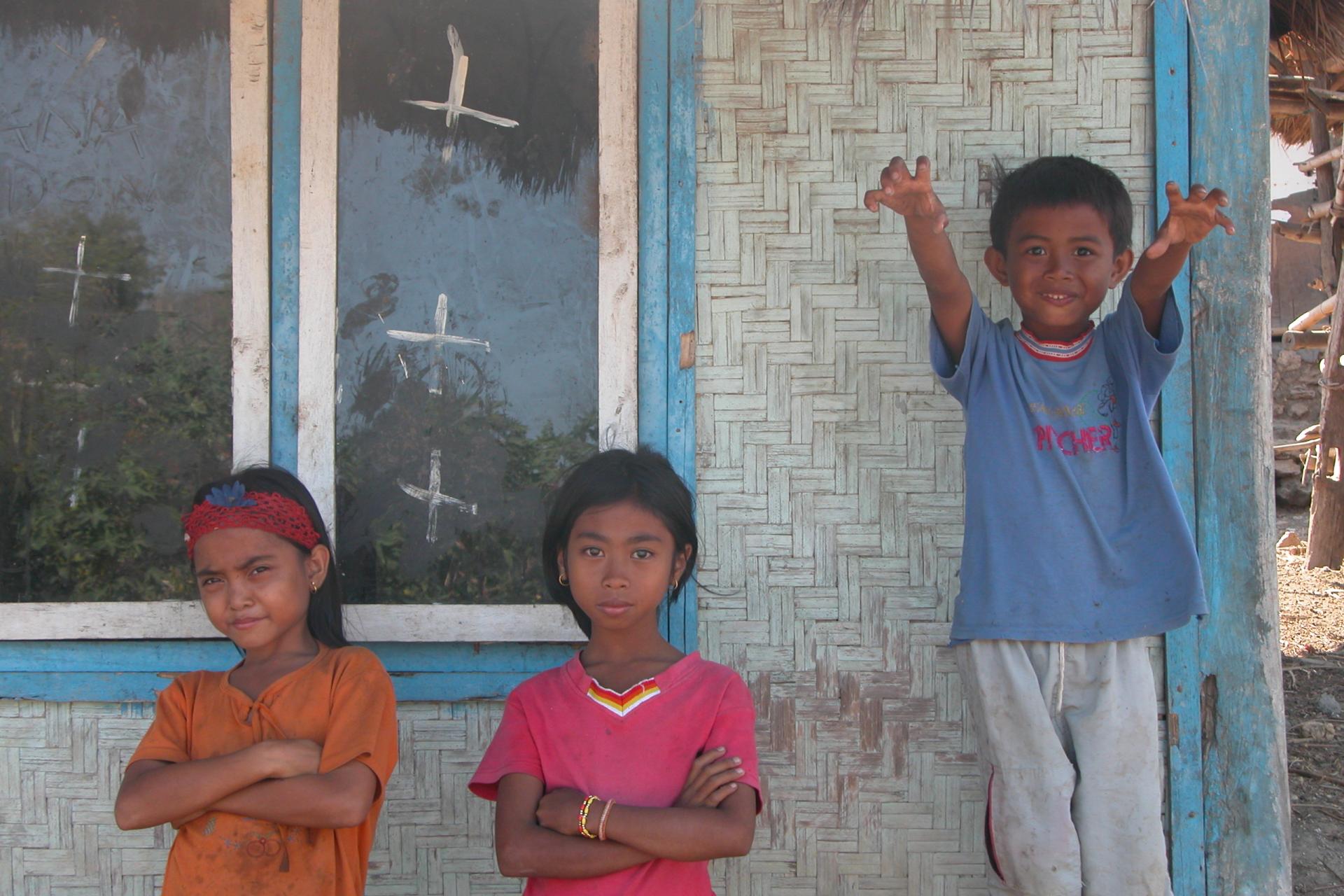 Les enfants au village - Ekas - Lombok - Indonésie