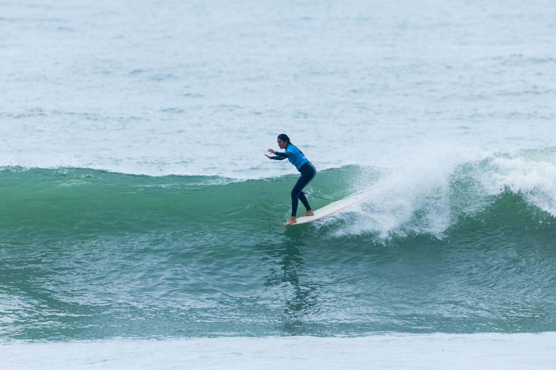 Ophélie Ah-Kouen - Hossegor - Championnats de France de surf 2026 - Journée 1