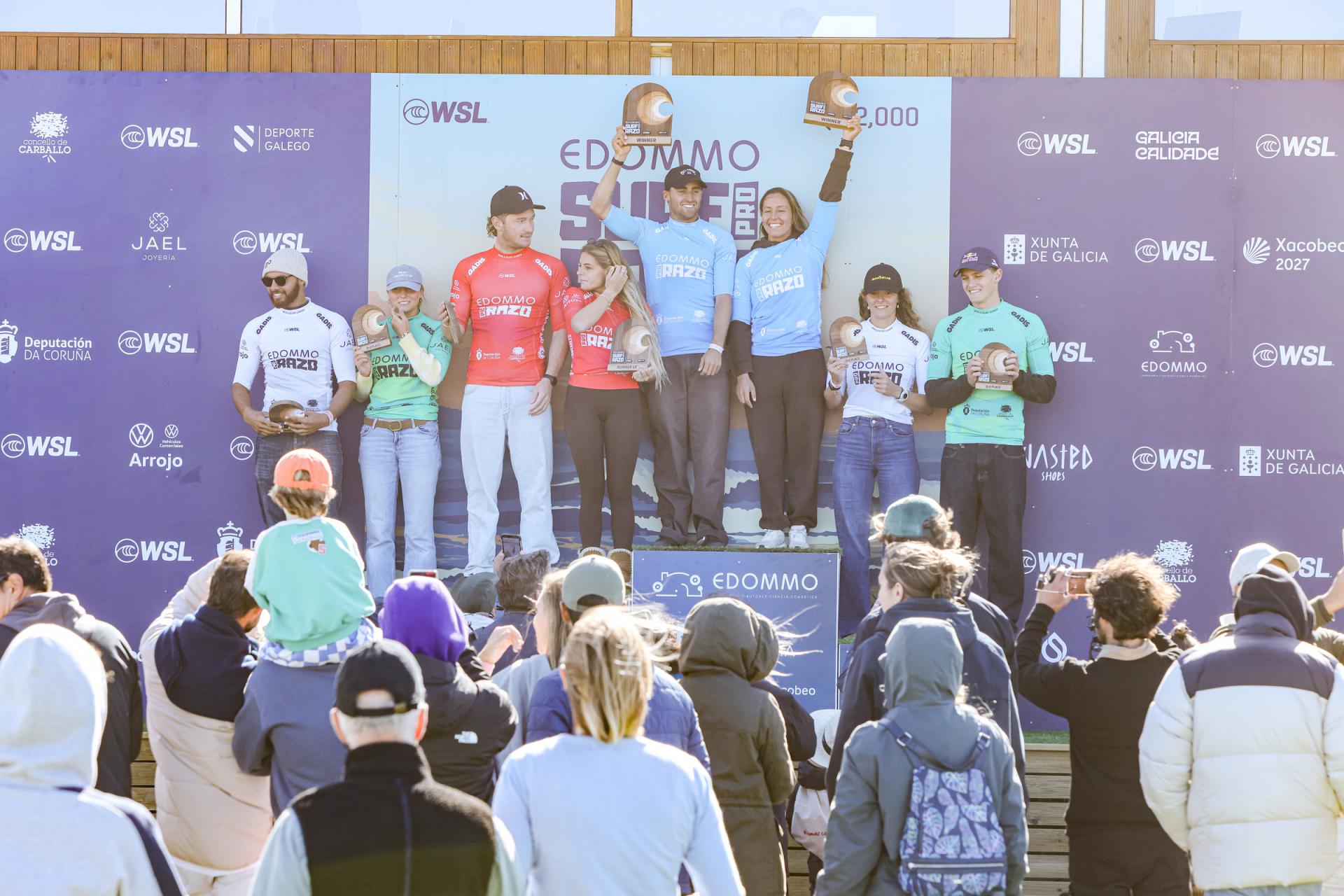 Podium - Razo - Edommo Surf Pro Razo 2026 - Journée 4