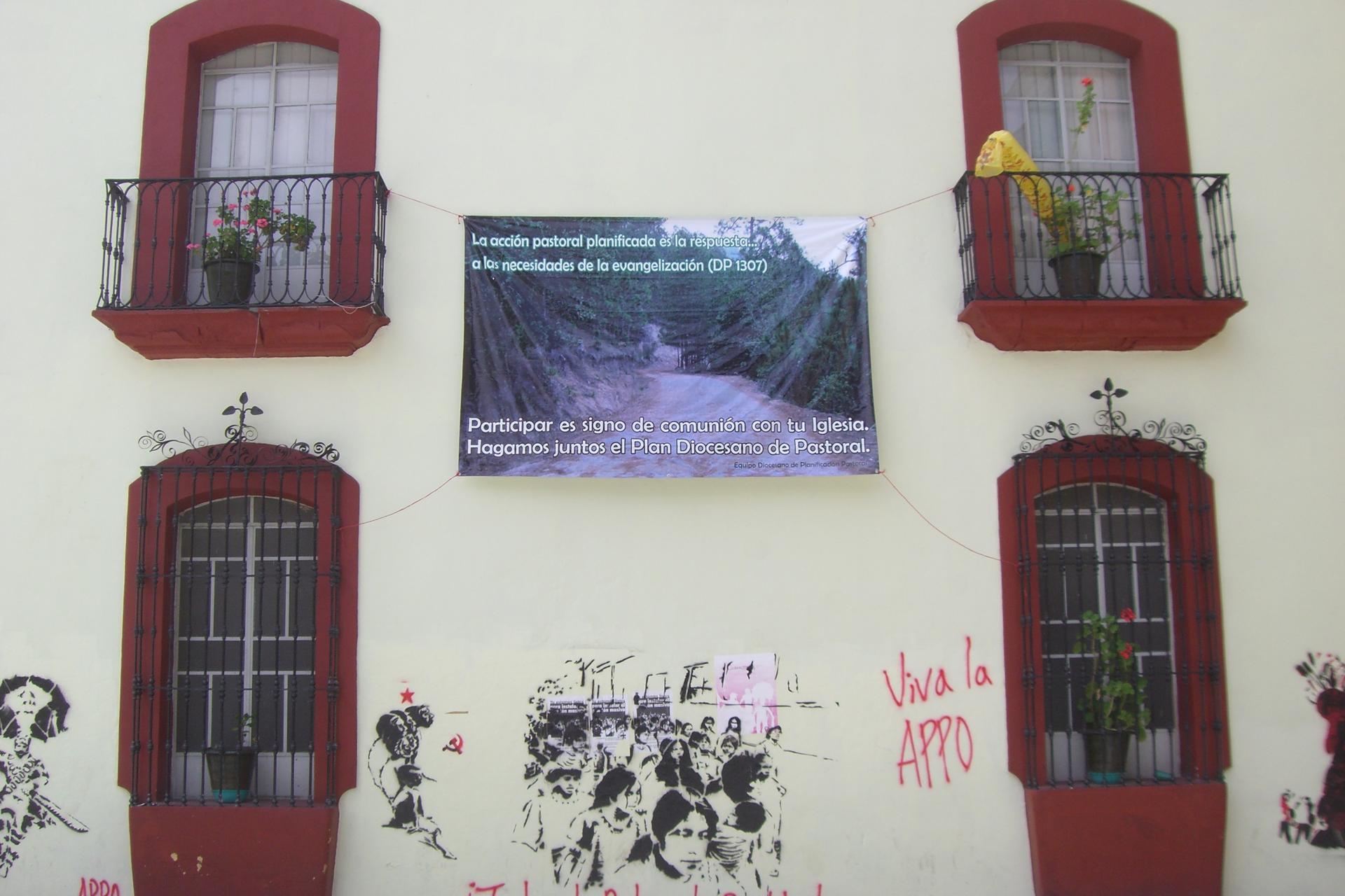 Revendication - Oaxaca - Mexique
