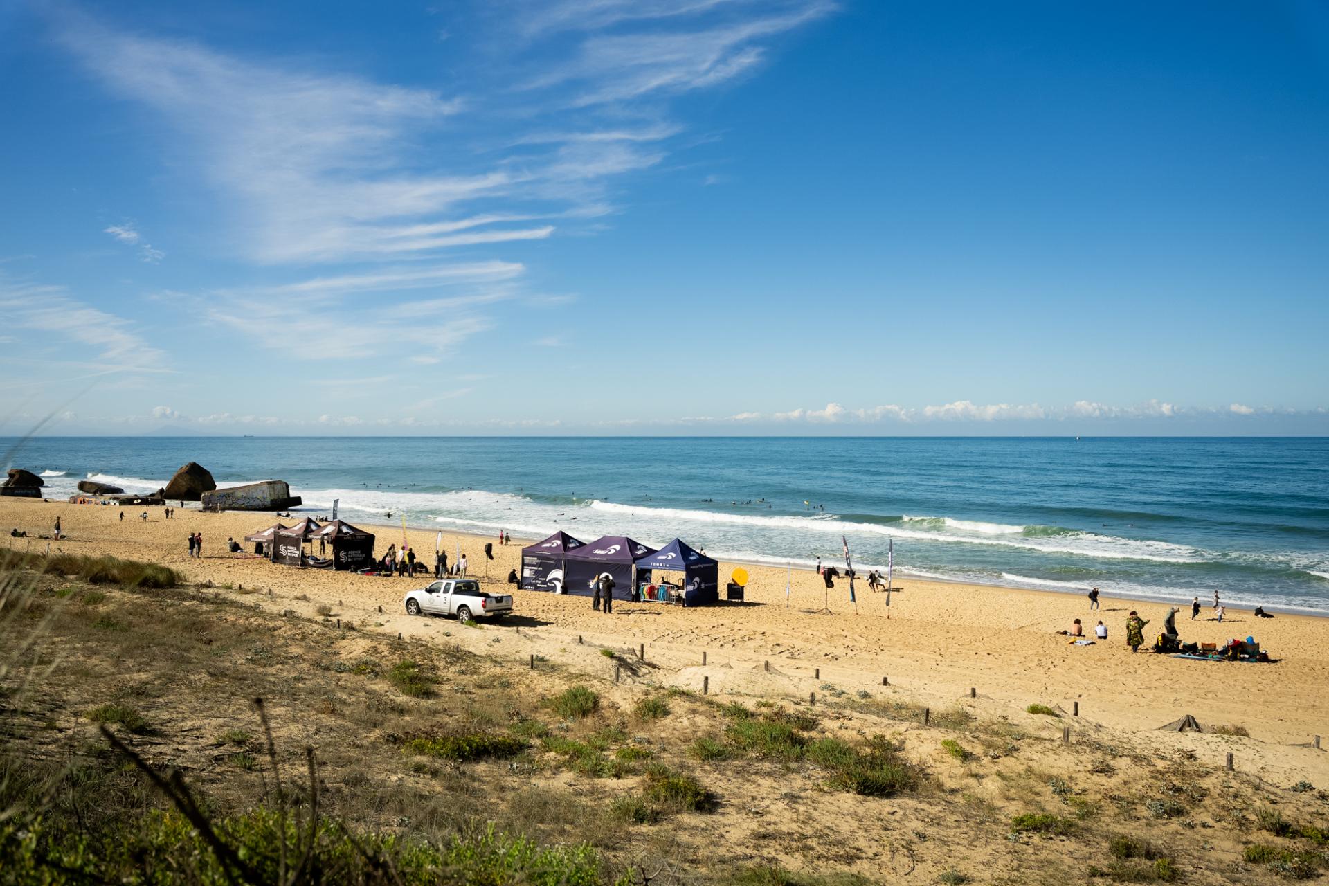 Site de compétition - Championnats de France de surf 2026 - Journée 2