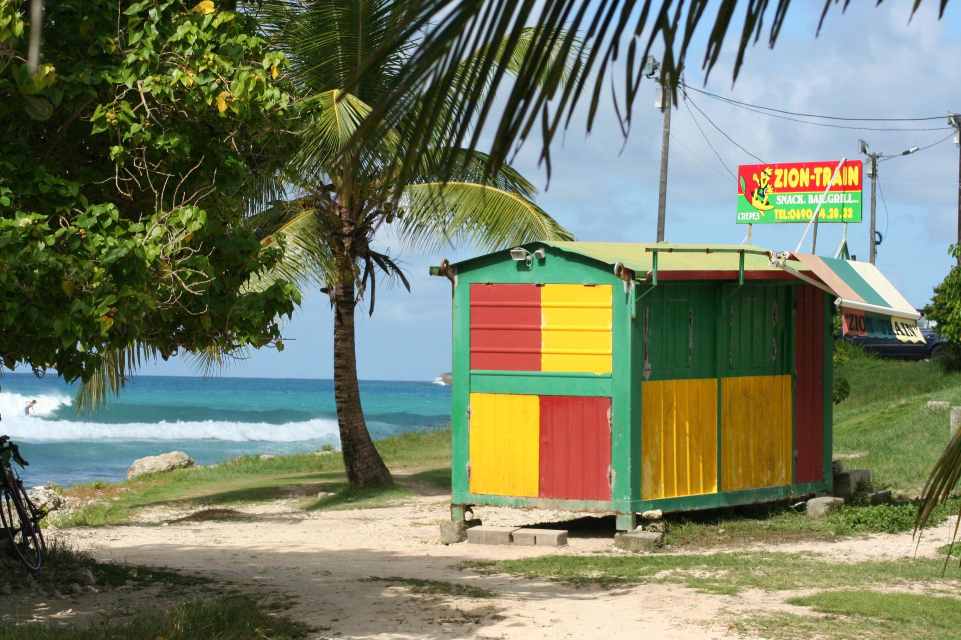 Snack on the beach - Anse Bertrand - Guadeloupe