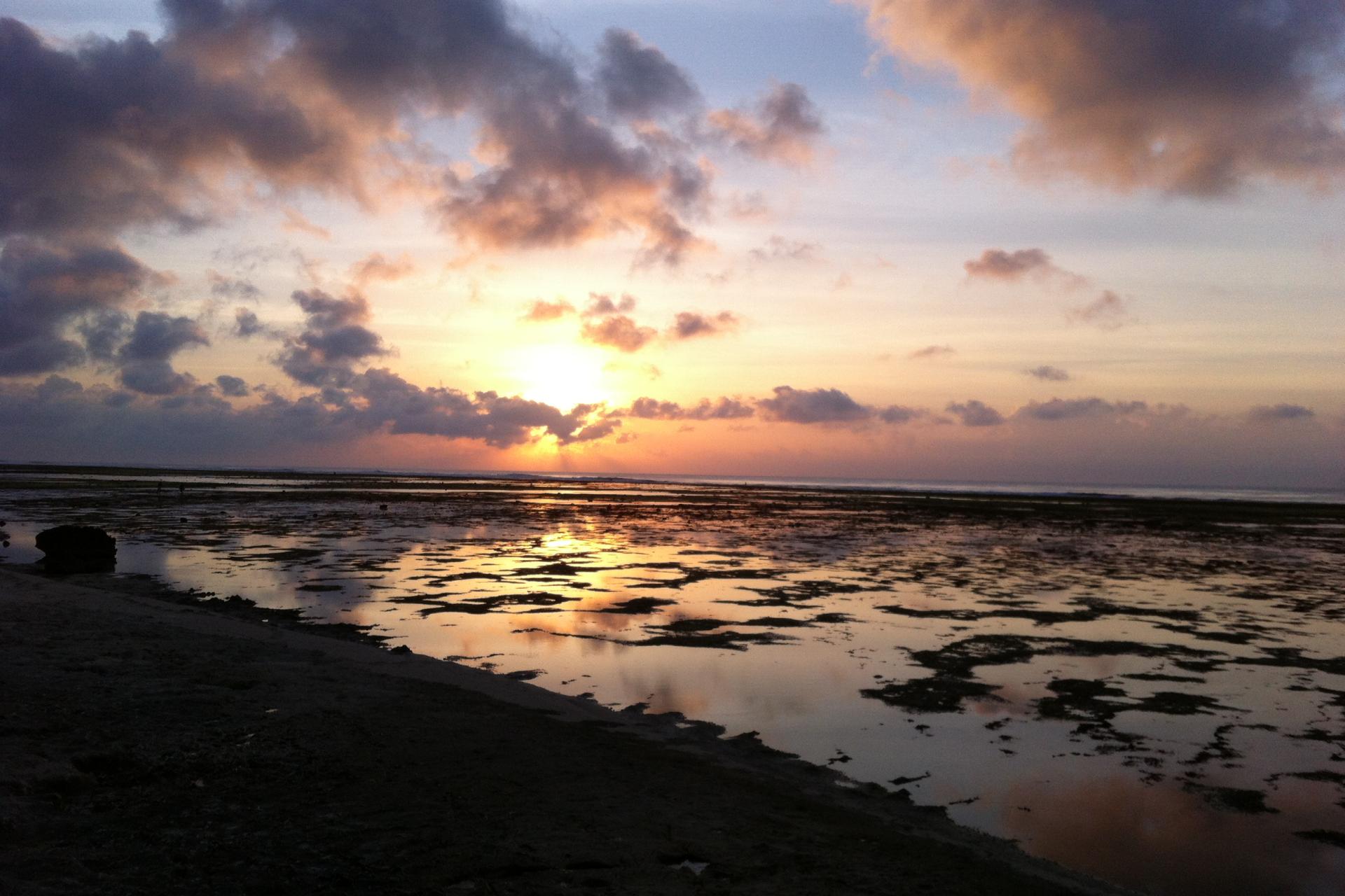 Sunset - G-land - Java - Indonésie