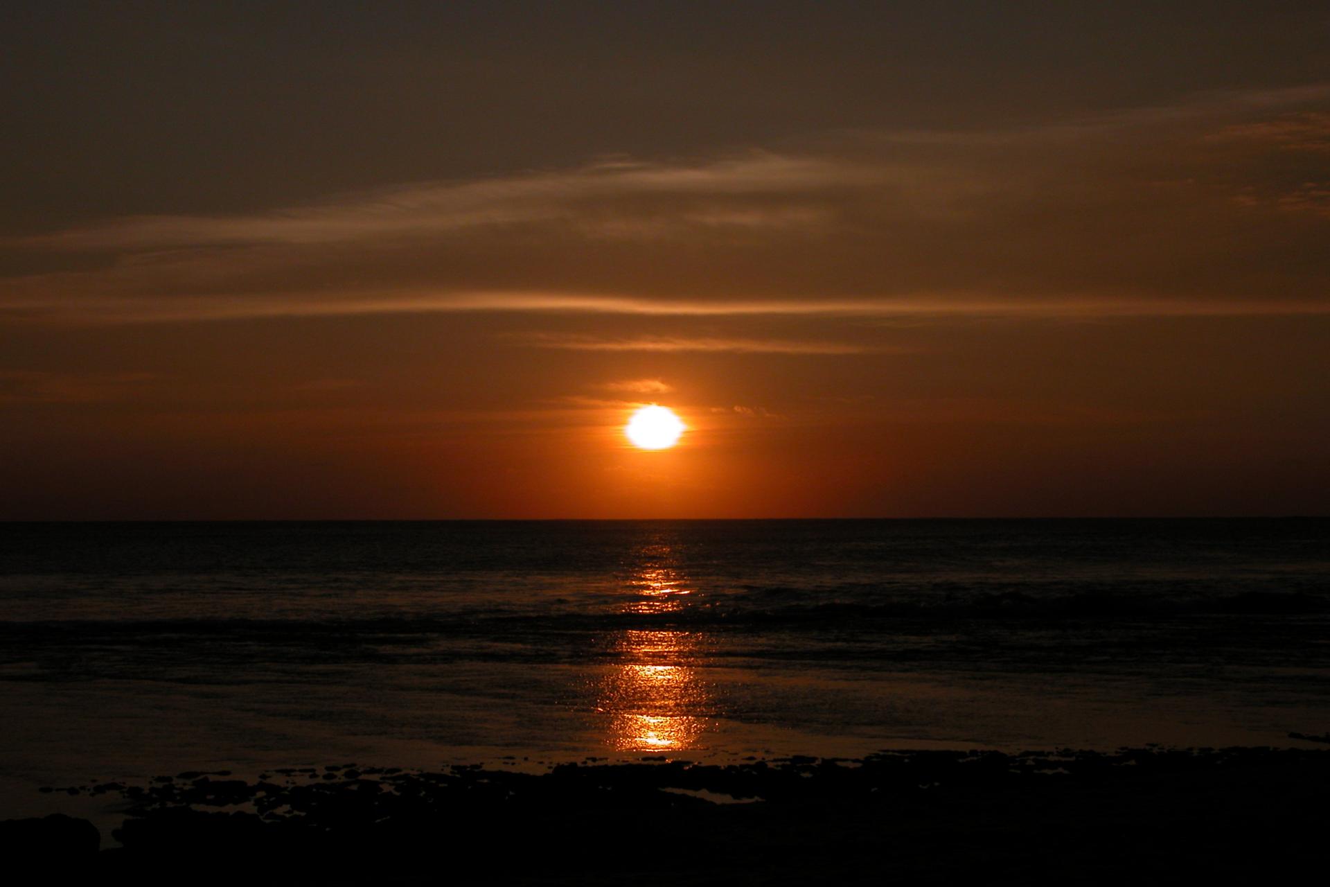 Sunset - Turtles - Java - Indonésie