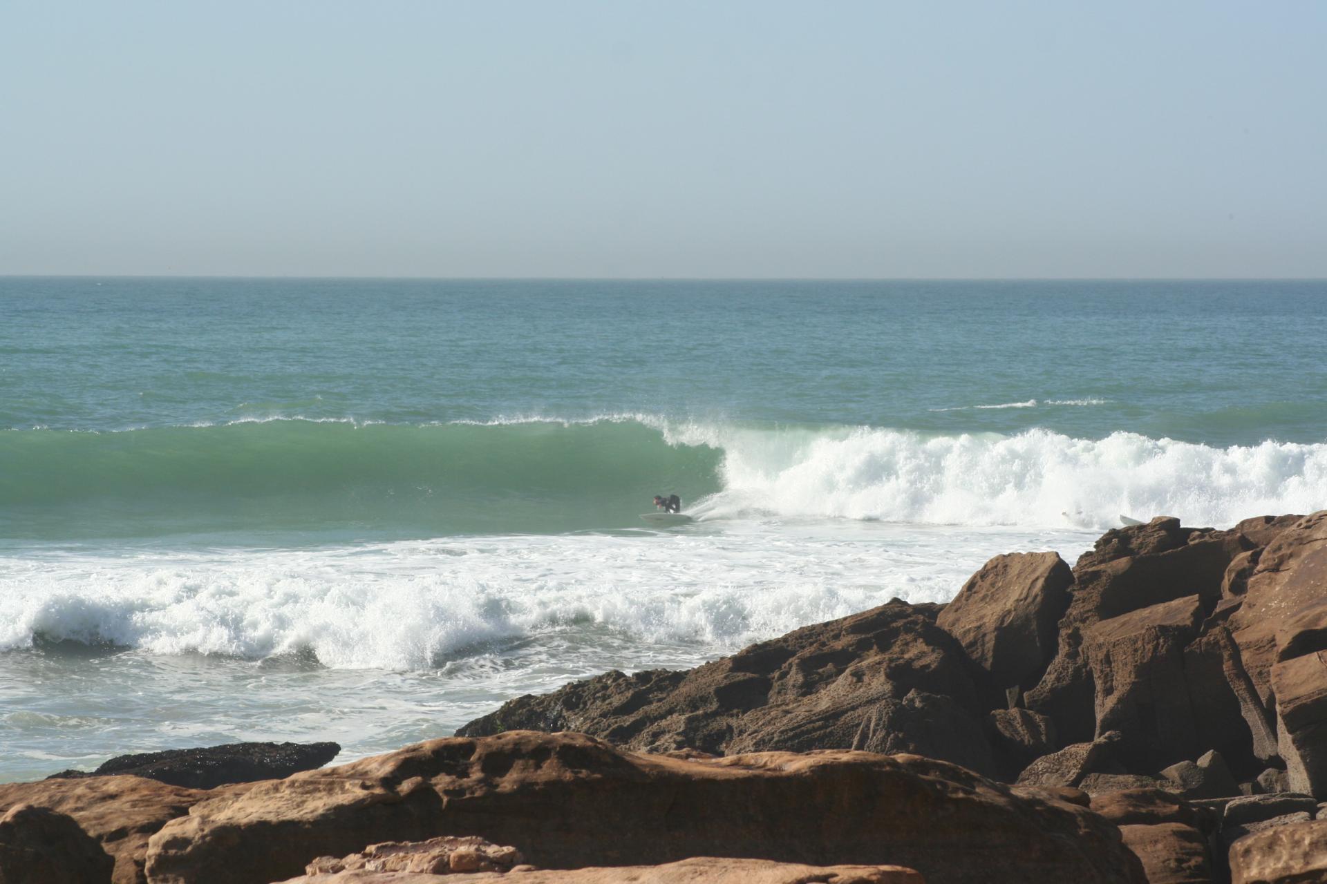 Surfeur - La pointe des ancres - Maroc