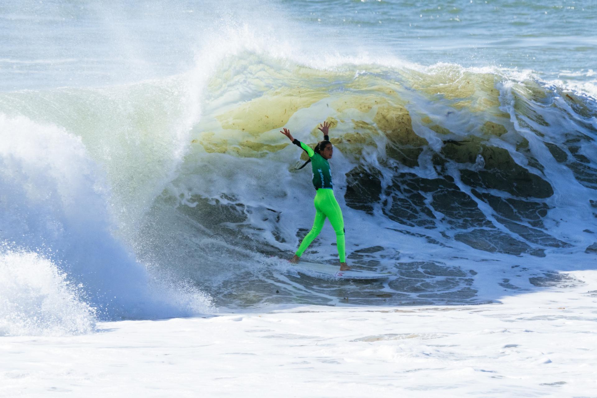 Teresa Bonvalot - Supertubos - MEO Rip Curl Pro Portugal 2026 - Journée 1