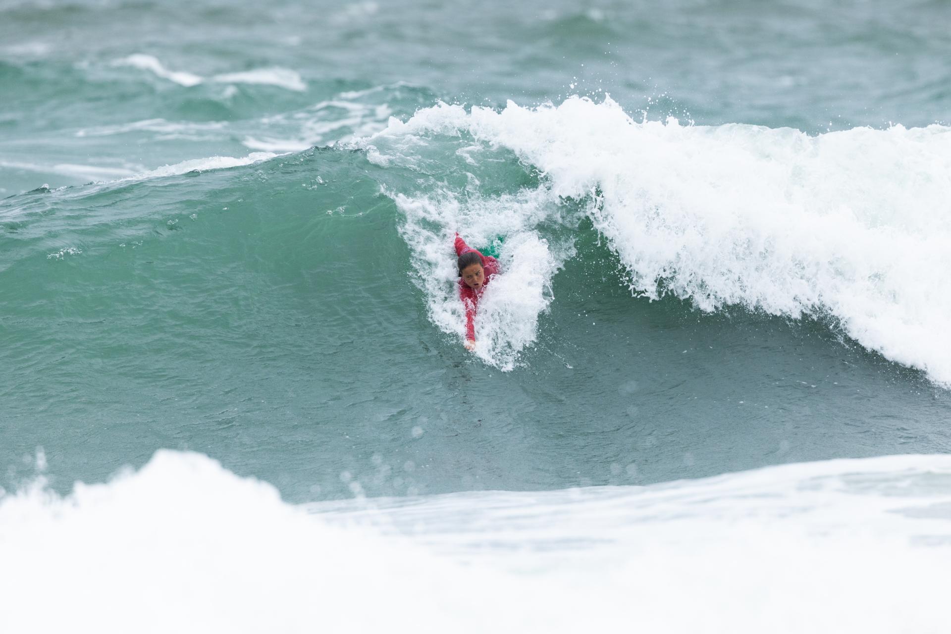 Uhaina-Kailani Hegoas - Santocha - Championnats de France de Surf 2025 - Journée 1