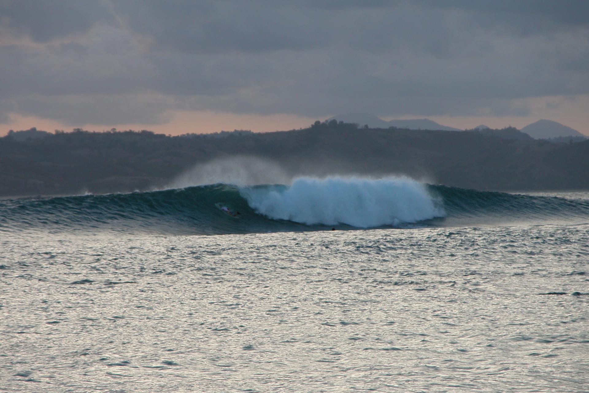 Vague vierge - Inside Ekas - Lombok - Indonésie