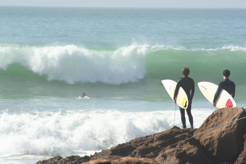 Premières sessions à  Taghazout