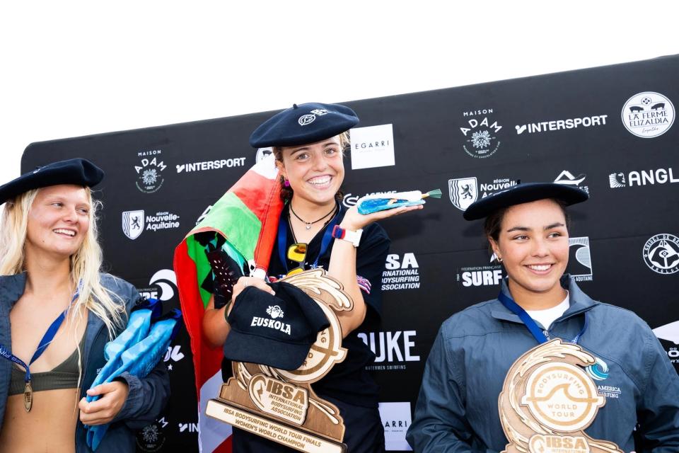 Podium féminin des IBSA World Tour Finals 2026 à Anglet