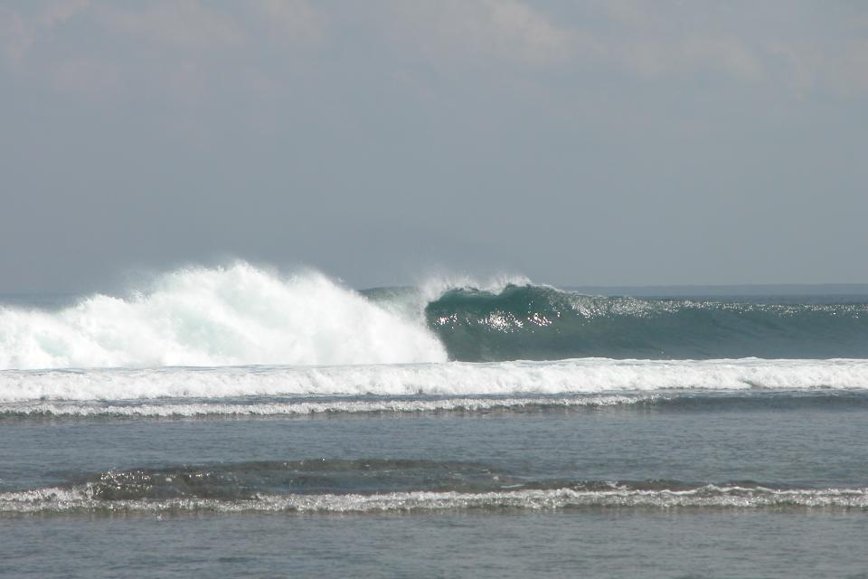 Découverte du Bobby's surf camp et de la vague de G-land