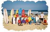 Ecole française de surf Soustons plage CFNS