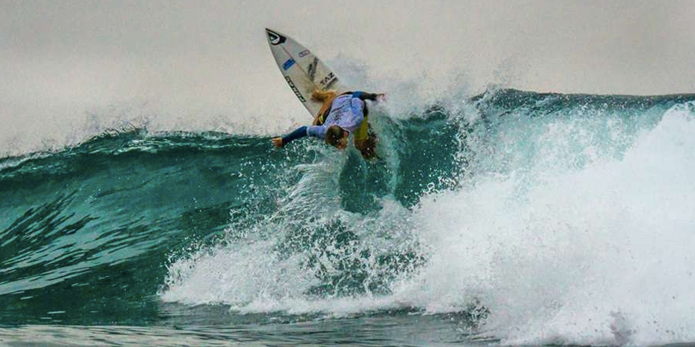 Mathis Crozon est en demi-finales de la catégorie surf cadets