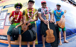Le podium du Reef Hawaiian Pro