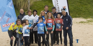 Une belle journée pour l'handi-surf - Championnat de France de surf - Biarritz