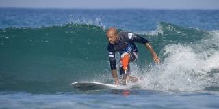 Laurent Marouf, athlète handicap moteur - Mondiaux Handi Surf - San Diego