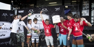 Le podium - Anglet - Oakley Surf Shop Challenge France