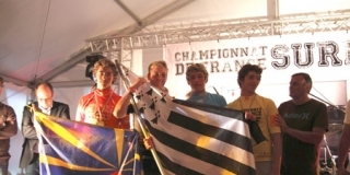 Podium Championnats de France de Surf 2011