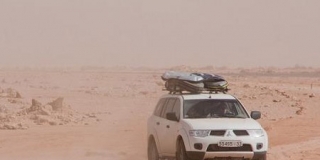 Road Surf Club en trip dans le désert Marocain
