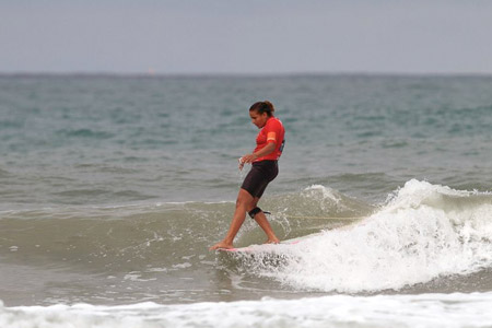 Alice Lemoigne - Championnats de France de Surf 2011