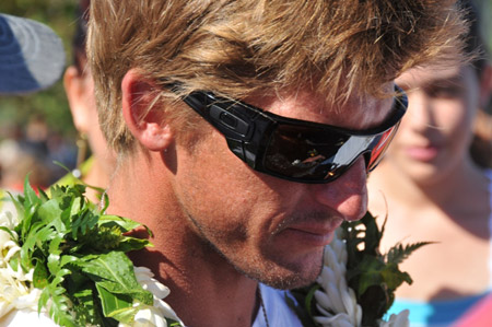 Bruce Irons - Billabong Pro Tahiti 2011 - Cérémonie d'ouverture'