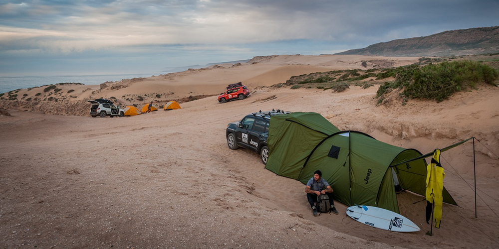 Le campement - Just Passing Through Maroc Tour'