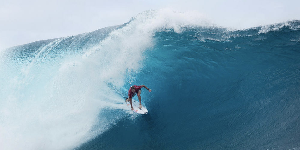 Code red :-) Mick Fanning est de retour à l'eau - Billabong Pro Tahiti 2015'